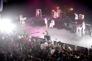 2月22日のライブ「白兵戦」の模様(撮影:岩根愛)。
