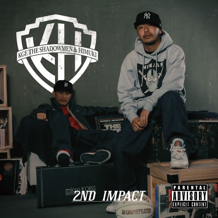 KGE The Shadowmen＆HIMUKI「2nd Impact」ジャケット