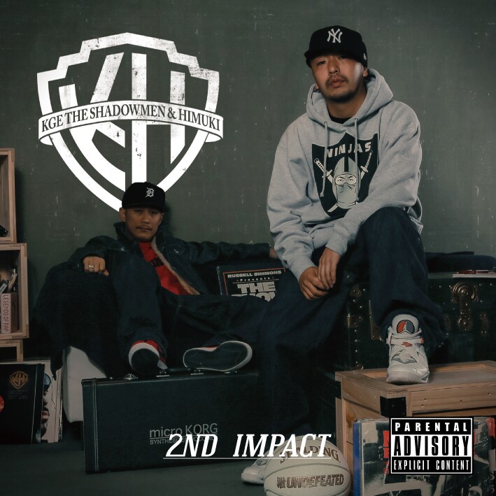 KGE The Shadowmen＆HIMUKI「2nd Impact」ジャケット