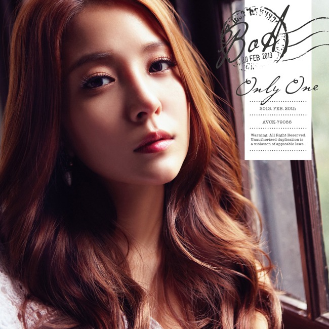 BoA「Only One」CD盤ジャケット