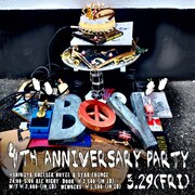 渋谷古着屋「BOY」4周年イベントに木下理樹、快速東京ら