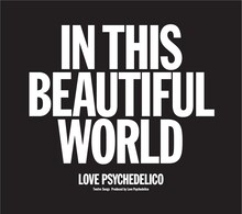 LOVE PSYCHEDELICO「IN THIS BEAUTIFUL WORLD」ジャケット