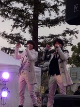 左からタカシ、コーイチ。