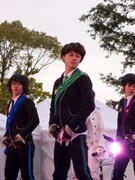 左からカイ、タクヤ、リョウガ。