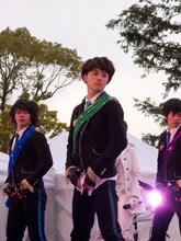 左からカイ、タクヤ、リョウガ。