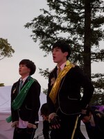 左からタクヤ、ユースケ。