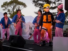 NARUTOとメジャーデビューを喜び合うDISH//。