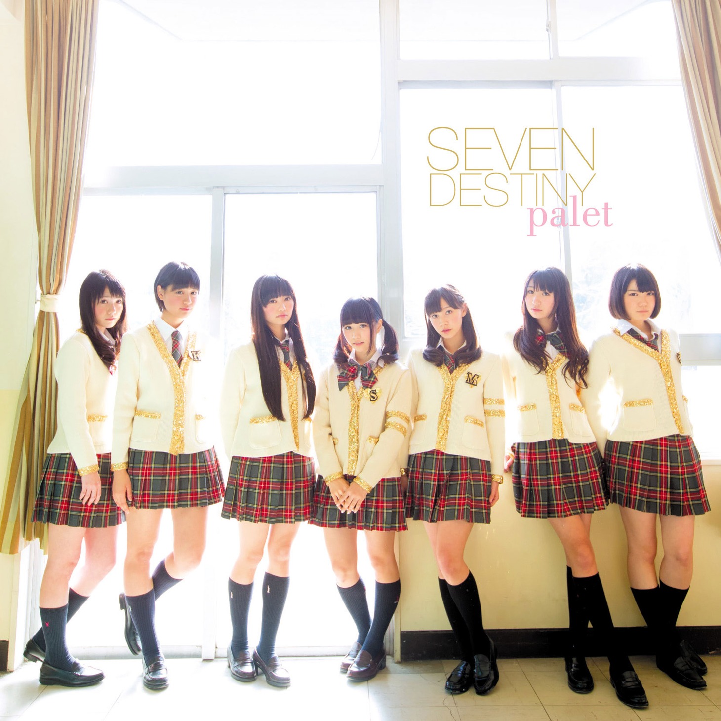 paletの2ndアルバム「SEVEN DESTINY」のジャケット。