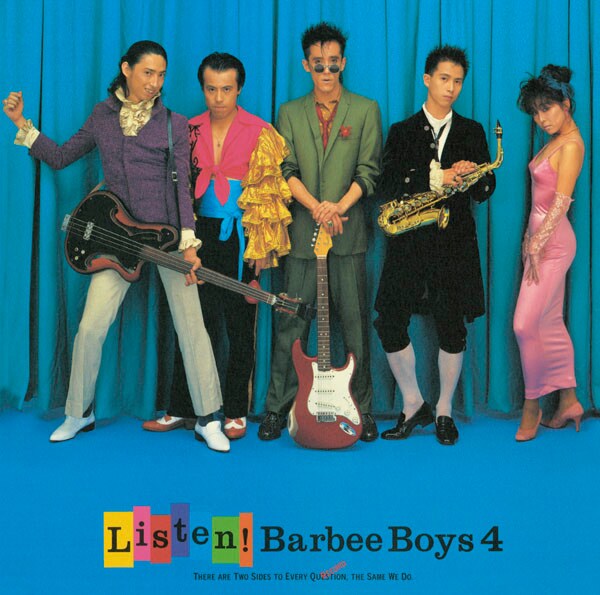 BARBEE BOYS「LISTEN! BARBEE BOYS 4」ジャケット