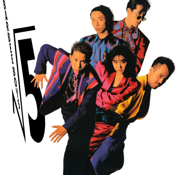 BARBEE BOYS「√5」ジャケット