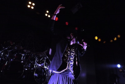 「MUCC Tour 2013 "Shangri-La"」水戸VOICE公演の様子。