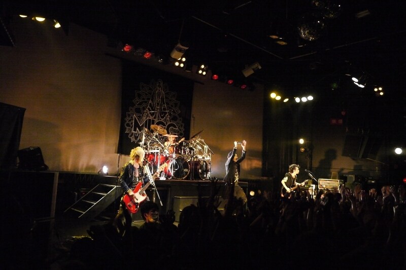 「MUCC Tour 2013 "Shangri-La"」水戸VOICE公演の様子。