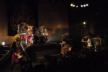 「MUCC Tour 2013 "Shangri-La"」水戸VOICE公演の様子。