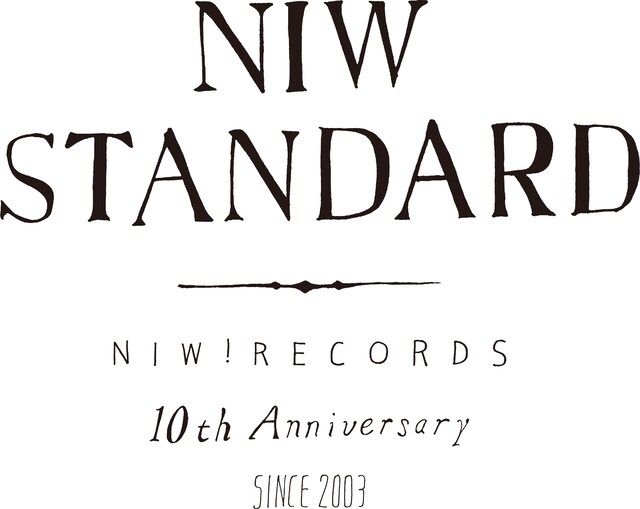 「Niw! Records 10th Anniversary -Niw! Standard-」ロゴ