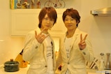 ぽこた(左)と川越達也(右)
