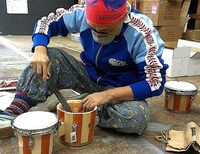 ワークショップの様子。