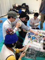 ワークショップの様子。