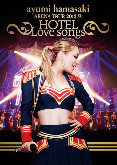 浜崎あゆみ「ayumi hamasaki ARENA TOUR 2012 A（ロゴ） ～HOTEL Love songs～」ジャケット