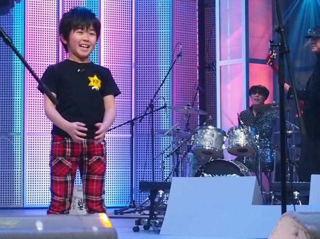 オープニング収録時の鈴木福。