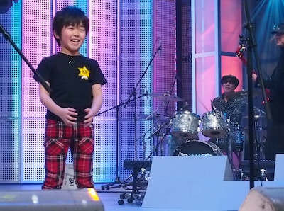 オープニング収録時の鈴木福。