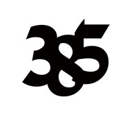 385の新しいバンドロゴ。