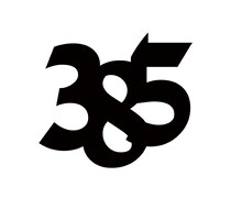 385の新しいバンドロゴ。