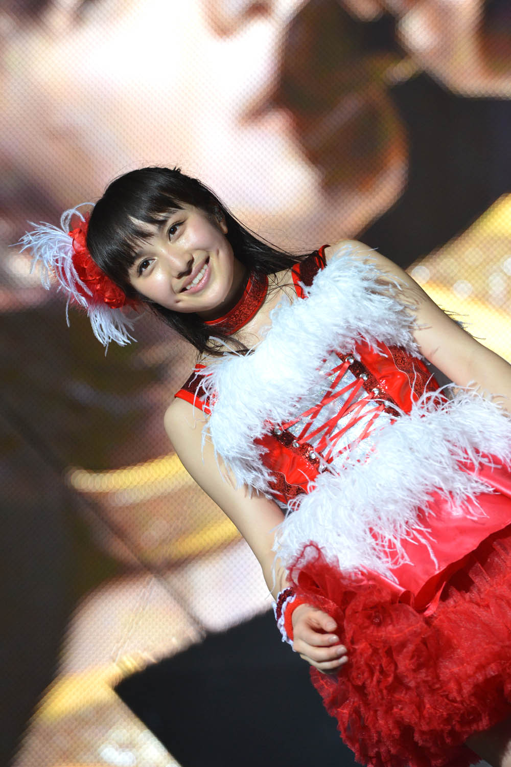 百田夏菜子（写真は「ももいろクローバーZ JAPAN TOUR 2013『5TH DIMENSION』」初日アンコールより）
