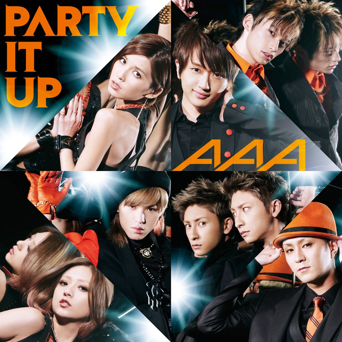 AAA「PARTY IT UP」DVD付き仕様ジャケット