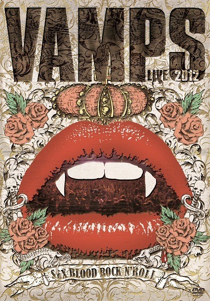 VAMPS「VAMPS LIVE 2012」DVD通常盤ジャケット