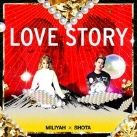 加藤ミリヤ×清水翔太「LOVE STORY」（初回限定盤）ジャケット