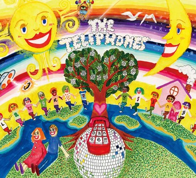 the telephones「Laugh,Cry,Sing... And Dance!!!」ジャケット