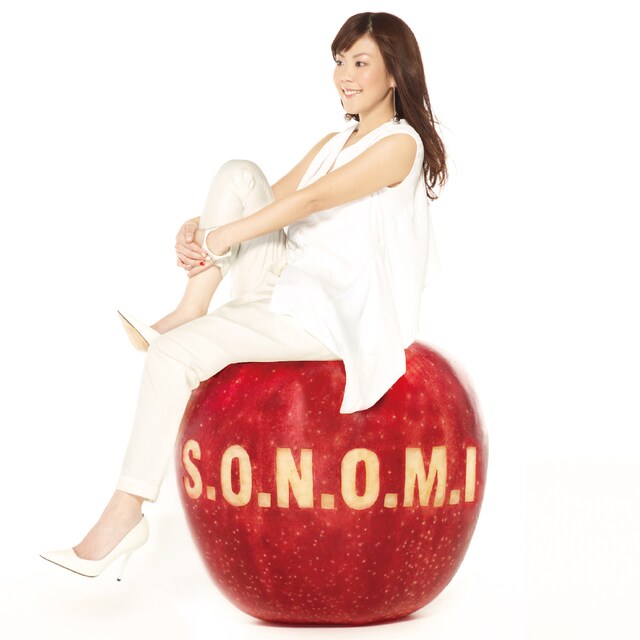 SONOMI「S.O.N.O.M.I」2CD盤ジャケット