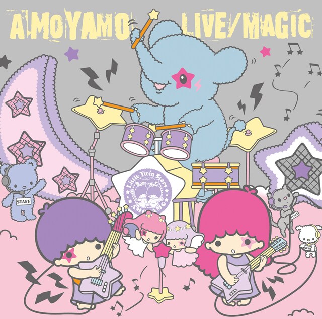 AMOYAMO「LIVE / MAGIC」（期間生産限定盤）ジャケット