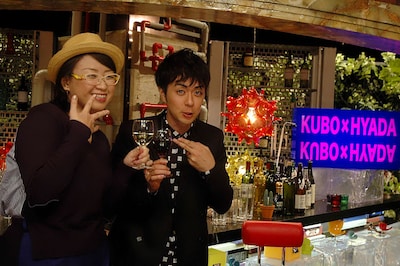 久保ミツロウ（写真左）とヒャダイン（右）。