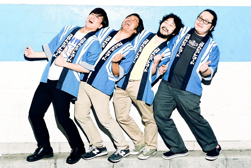 日本コロムビア移籍第1弾アルバムのレコーディングに参加するCOMEBACK MY DAUGHTERSのメンバー。