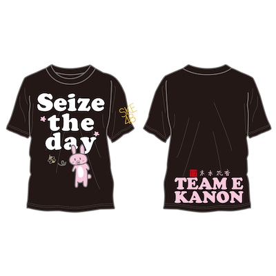 木本花音デザイン言魂Tシャツ（ブラック）イメージ画像