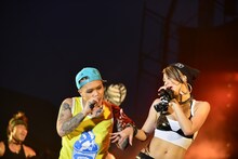 TEEと倖田來未。（写真提供：MTV JAPAN）
