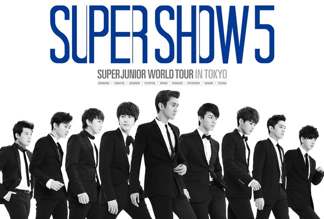「SUPER JUNIOR WORLD TOUR “SUPER SHOW 5” in TOKYO」ポスター