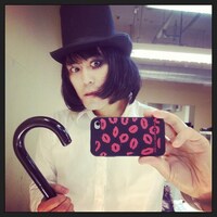 第2部のために「時計じかけのオレンジ」のコスプレをした松永天馬。