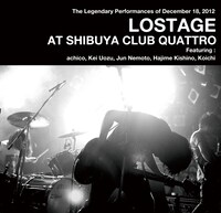 LOSTAGE「LOSTAGE AT SHIBUYA CLUB QUATTRO」THROAT RECORD販売用アナログジャケット