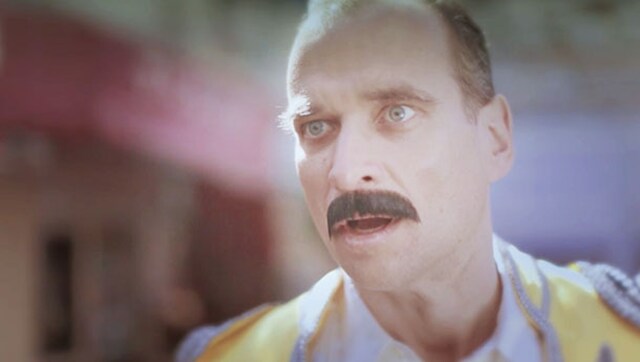 ピロカルピン「ロックスターと魔法のランプ」ビデオクリップのワンシーン。