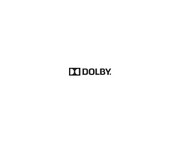 ドルビーロゴ（※Dolby、ドルビーおよびダブルD記号はドルビーラボラトリーズの商標です）