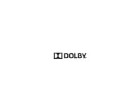 ドルビーロゴ（※Dolby、ドルビーおよびダブルD記号はドルビーラボラトリーズの商標です）