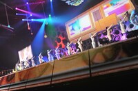 ももいろクローバーZ JAPAN TOUR 2013「5TH DIMENSION」2013年3月12日大阪城ホールの様子。