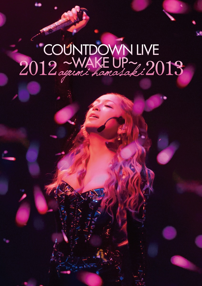 「ayumi hamasaki COUNTDOWN LIVE 2012-2013 A（ロゴ） ～WAKE UP～（DVD）」ジャケット