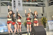 武道館公演が決まり喜ぶ℃-ute。