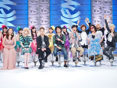 トークコーナーでの記念撮影。