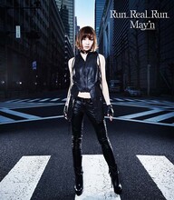 May'n「Run Real Run」初回限定盤ジャケット