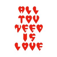 「andymori Tour 2013 "ALL YOU NEED IS LOVE"」ロゴ