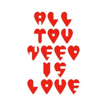 「andymori Tour 2013 "ALL YOU NEED IS LOVE"」ロゴ